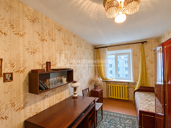 3-к квартира, 60.4 кв.м.